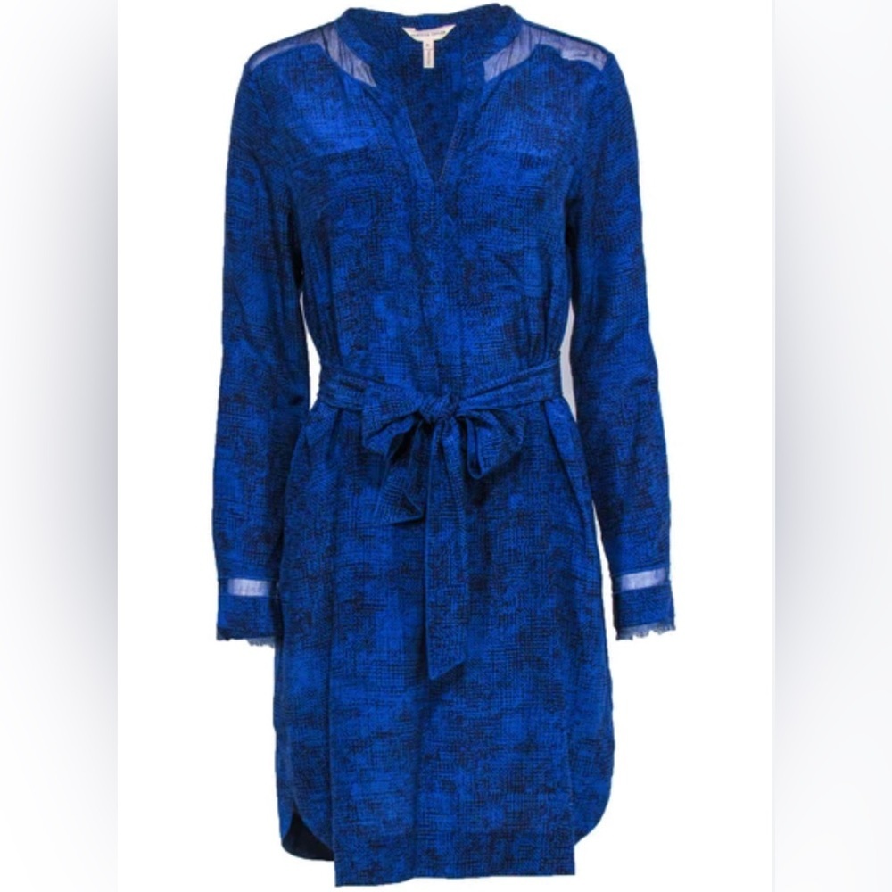 Rebecca Taylor Cobalt Blue‎ Shirtdress